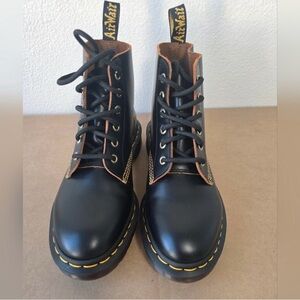 Dr. Martens Black Leather 6-Eye Boots | Classic Docs